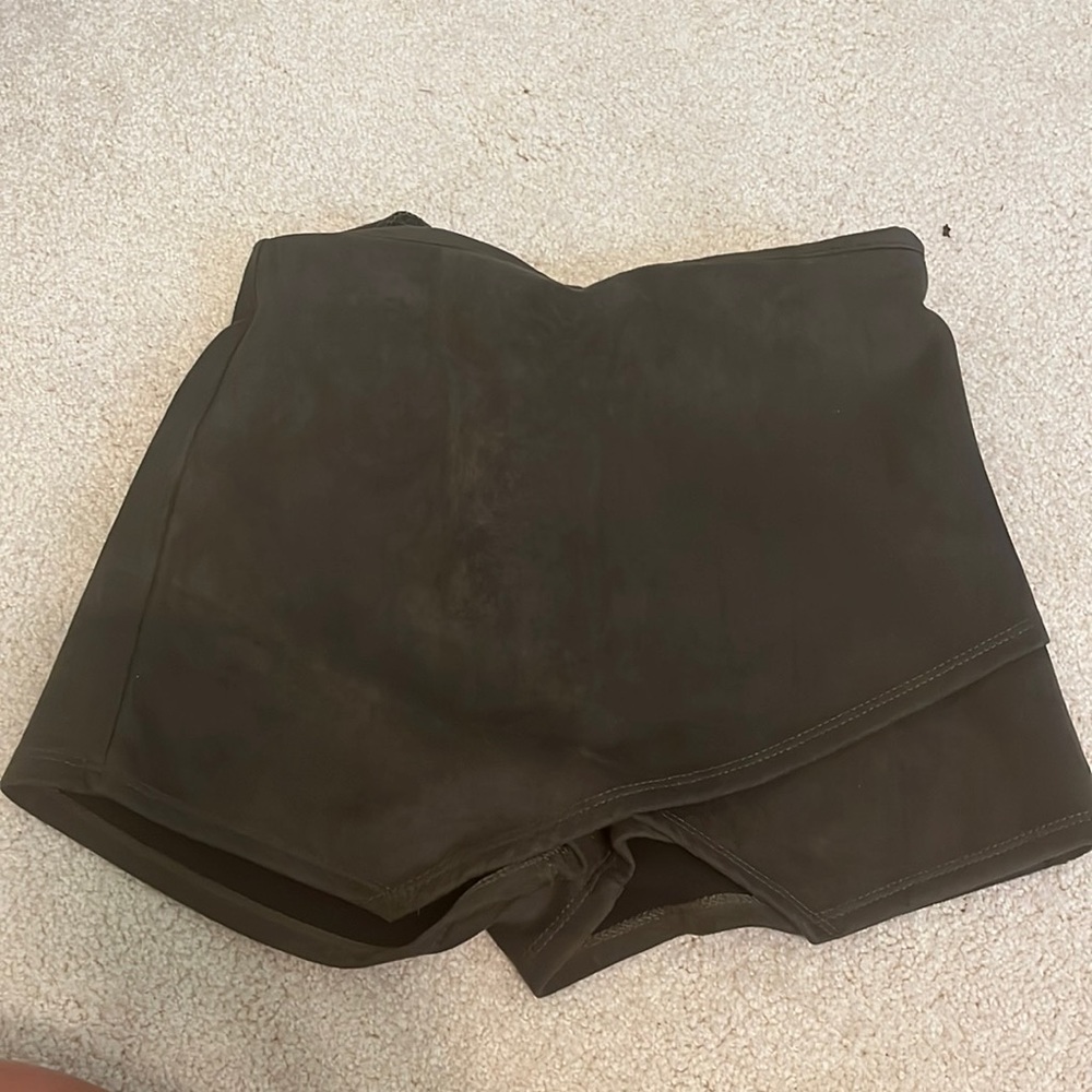 Green skort